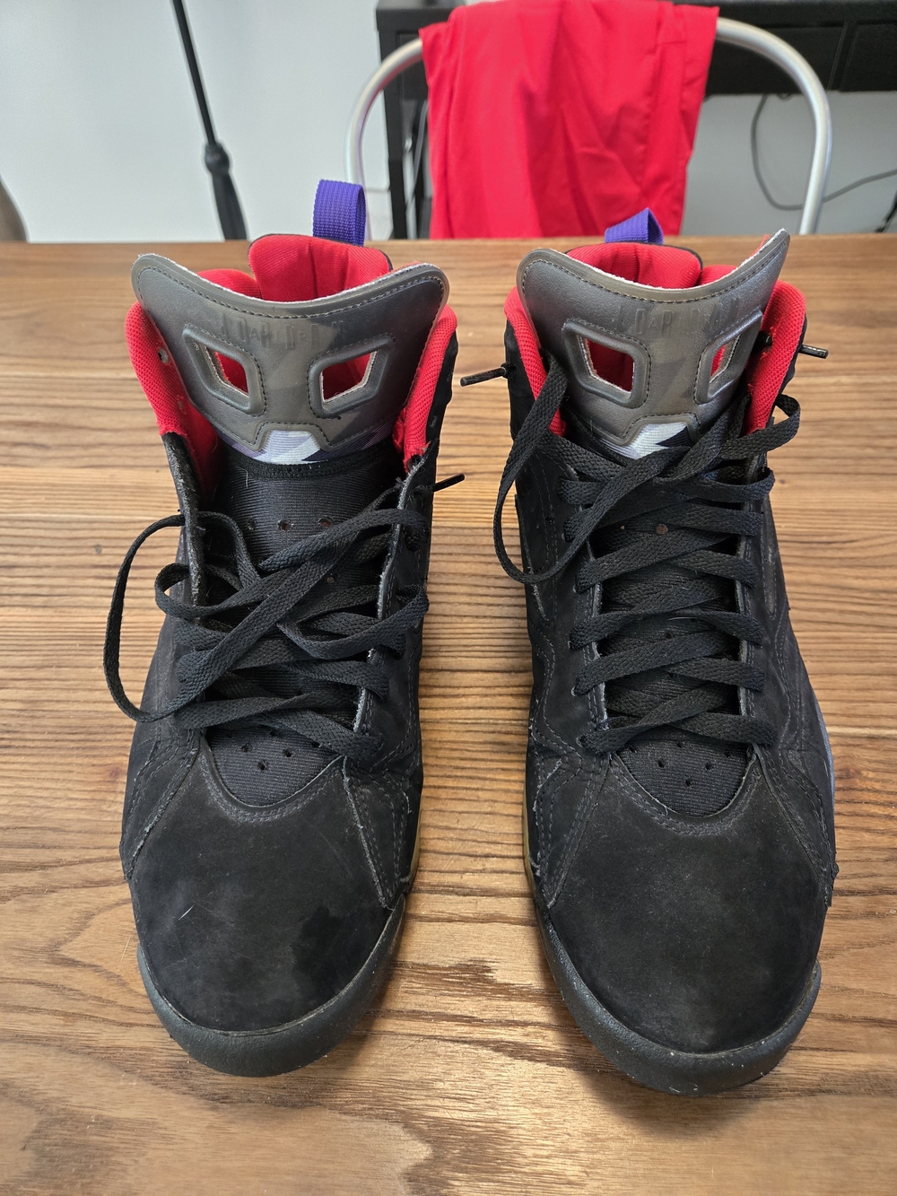 Nike Air Jordan MVP 678 Raptors Jumpman DZ4475-006 Men’s Size 12 - Picture 4 of 13